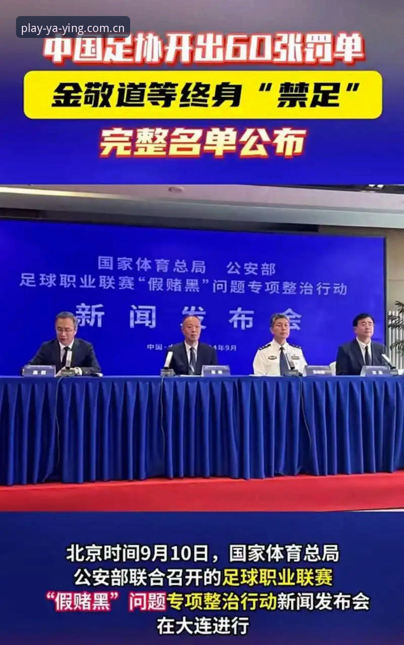 中国足协第三批禁足名单：6大看点深度解析，亚盈体育APP带您读懂中国足球反腐新篇章